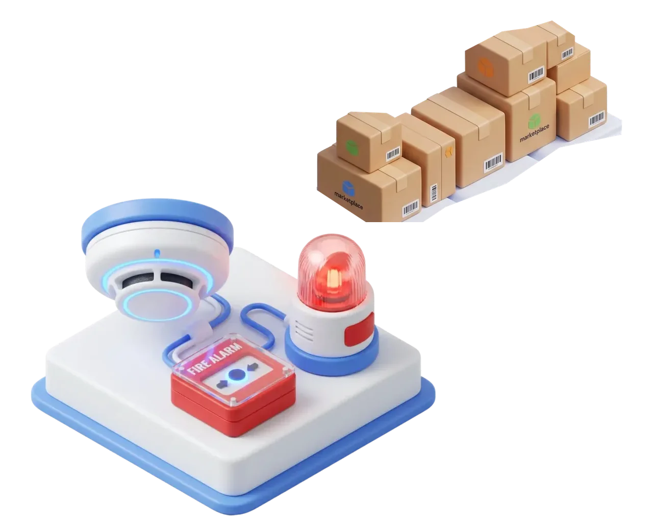 Пожарная сигнализация для склада